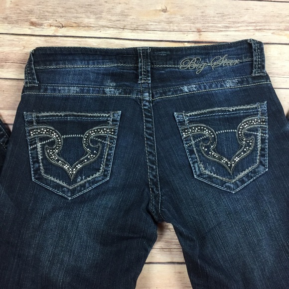 Big Star Denim - BIG STAR : Casey K Low Rise Jeans Dark wash b3